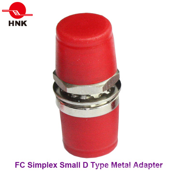 FC Simplex Metall Kleiner D Typ Faseroptik Adapter